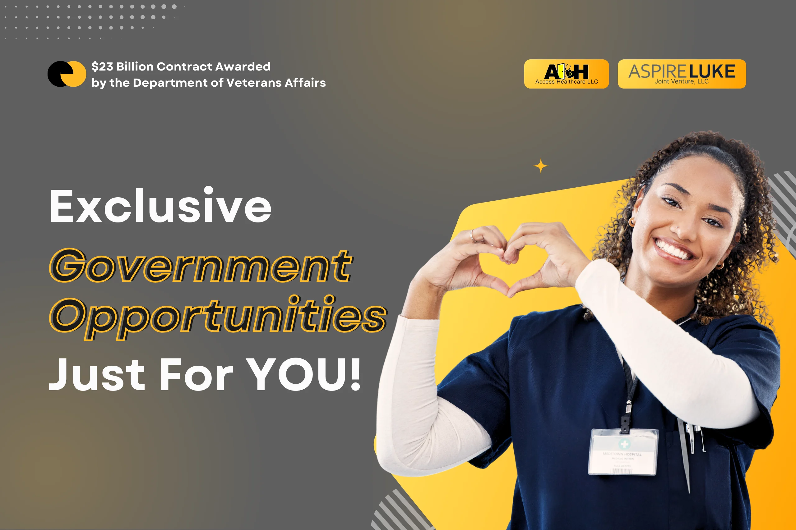 Exclusive Government Opportunities in Access Healthcare Staffing