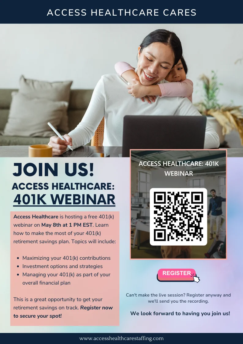 401K Webinar Access Healthcare Staffing